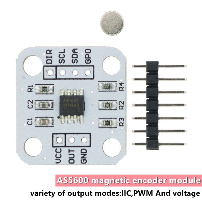 Mô-đun cảm biến đo góc cảm ứng từ tính AS5600 12bit độ chính xác cao
