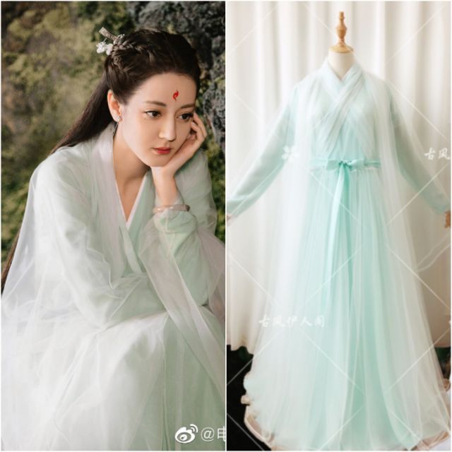 Trang phục cosplay Phượng Cửu - Địch Lệ Nhiệt Ba (Tam sinh tam thế Chẩm Thượng Thư) Mẫu ZSSYF03B | cổ trang Trung Quốc