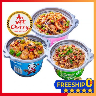 CƠM TỰ SÔI Gấu Trúc - Hộp 280gr - Đồ ăn vặt nội địa [Ăn Vặt Cherry]