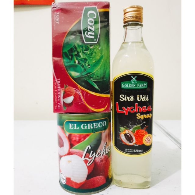 Combo Làm Trà Vải (1 SET)