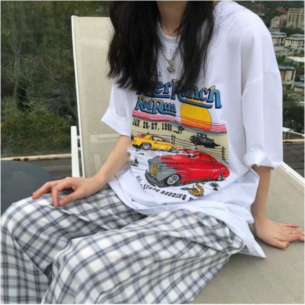 Set Bộ Ô Tô Gồm Áo Thun Tay Lỡ + Quần Ống Suông Unisex X.store Có Ảnh Thật + Đánh Giá 125