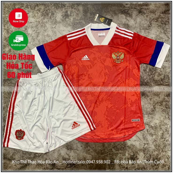 Áo Đá Banh Tuyển Nga Cao Cấp/ Freeship/ Bộ Quần Áo Bóng Đá Đội Tuyển Nga cao cấp bản thái 2020