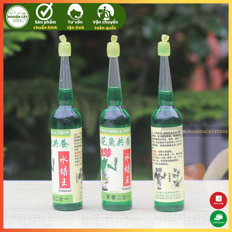 Dung dịch thuỷ canh chuyên dụng cho hoa, cây cảnh hiệu quả cao 38ml