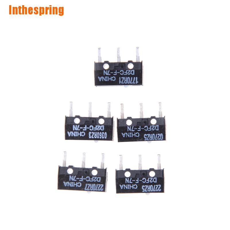 Set 5 Linh Kiện Điện Tử Chính Hãng D2Fc-F-7N Cho Máy Omron