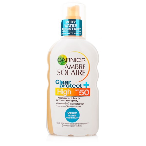 [TOP 1 SHOPEE] Kem chống nắng chống nước Garnier Ambre Solaire Protection SPF50+ 200ml (Bill Anh)