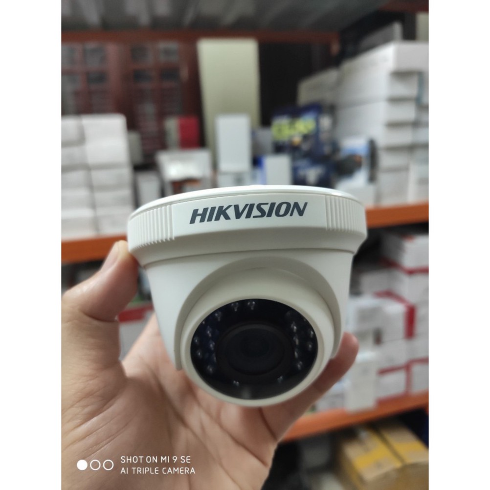 {Giá hủy diệt} Trọn Bộ 8 Camera Quan Sát Hikvision 2.0 megapixel Full HD 1080P kèm HDD 500G và full phụ kiện lắp đặt