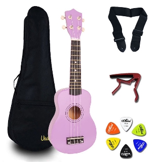 [GIAO NHANH 2H] ĐÀN UKULELE SOPRANO ( MUA 1 TẶNG 5 PHỤ KIỆN KÈM THEO ) - HÀNG CÓ SẴN EMM00372