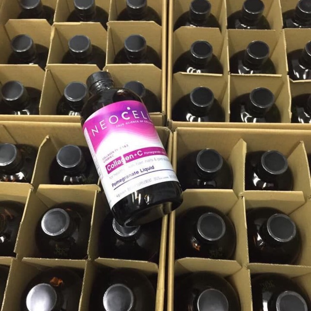 Nước Uống Collagen Lựu NEOCELL Collagen +C Pomegranate Liquid