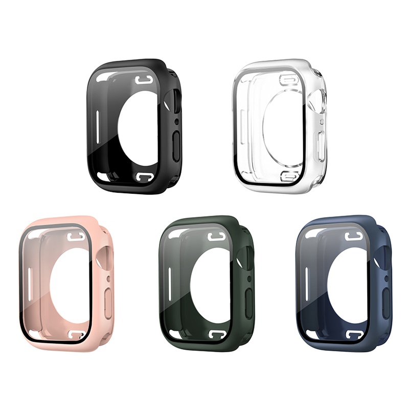 360°Ốp Bảo Vệ Toàn Diện Chống Thấm Nước Cho Apple Watch Series 8 7 SE 6 5 4 3 41mm 45mm 40mm 44mm