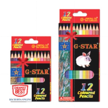 Bút Chì Màu GSTAR Đỏ 12/ 18 /24 Màu