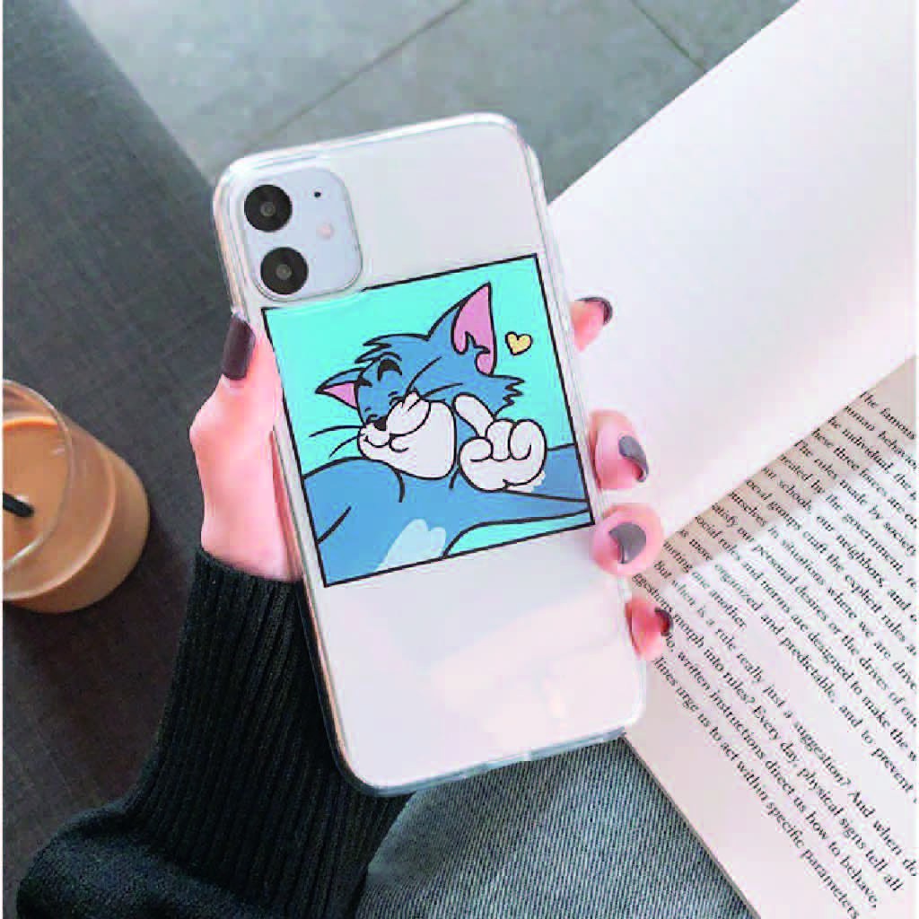 Ốp Lưng Iphone ⚡ Ốp Lưng Điện Thoại Iphone Tom & Jerry ⚡ Full Size Từ Iphone 6 - 11 Promax - Tuấn Case 75