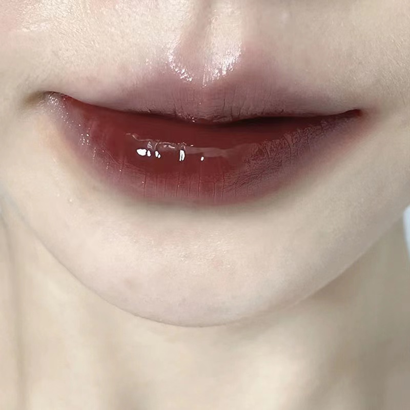 Angel Girl DAIMANPU® Son Bóng Dưỡng Ẩm Lâu Trôi Thiết Kế Vỏ Hình Đuôi Nàng Tiên Cá