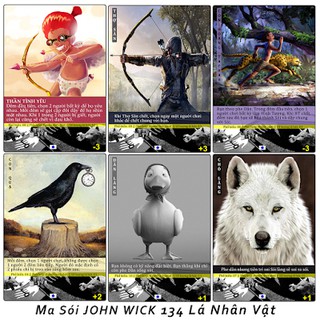 Bài Ma sói 134 lá việt hóa