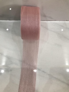 Ruy băng voan xước 60mm ( mét)