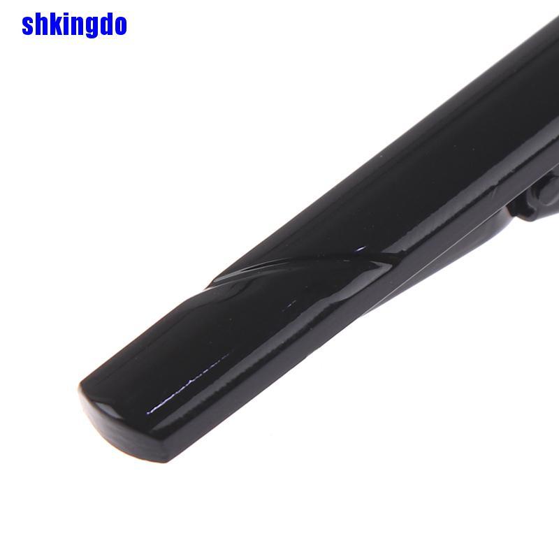 Kẹp cà vạt bằng đồng nhiều màu đơn giản cho nam