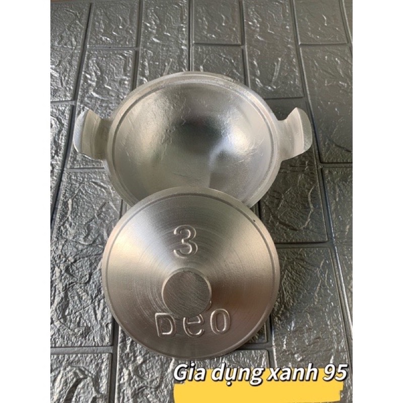 Nồi gang tộ 4 món ( 15 17 20 24cm )