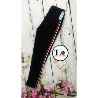 Quần Thun Nữ - legging ( 2 sọc trắng đỏ - CHỌN MÀU INBOX GIÚP MÌNH)