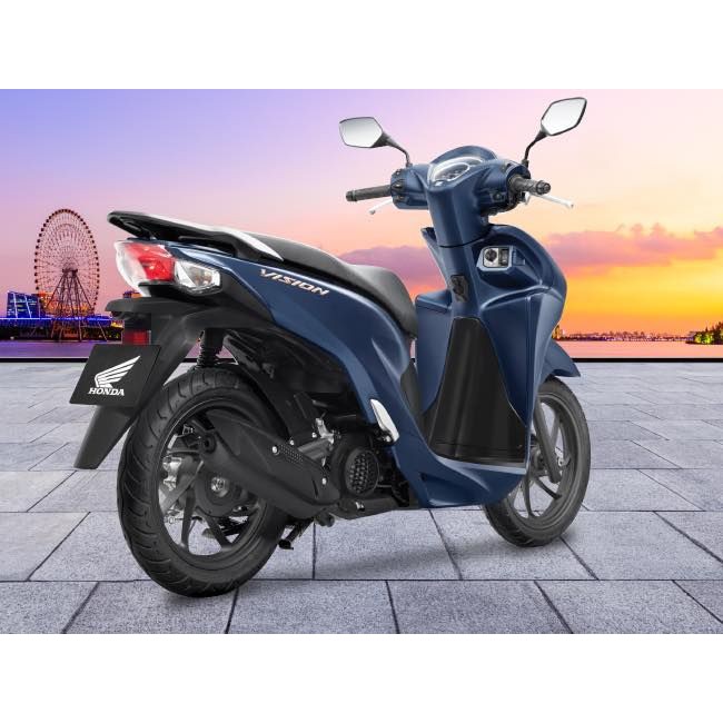 Ốp lốc máy nhỏ mạ CROM lắp cho tất cả các phiên bản  xe VISION đời 2021 trở lên.