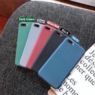 For Ready iPhone 8 7 6 6s Plus SE 2020 Case Soft Matte Silicone Back Cover
