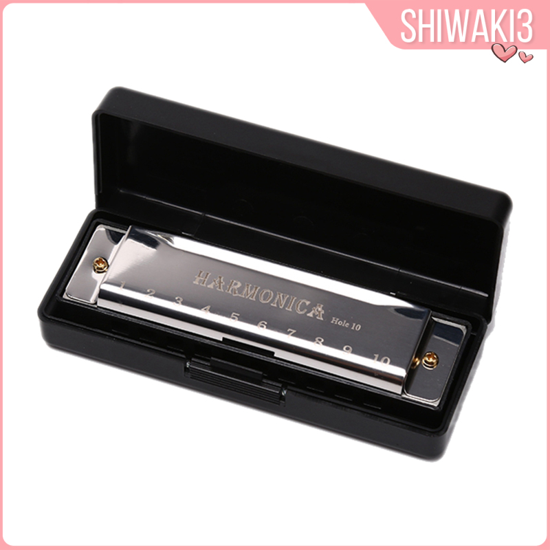 Kèn Harmonica 10 Lỗ Shiwaki3 Chuyên Dụng