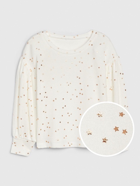 Áo bé gái dài tay