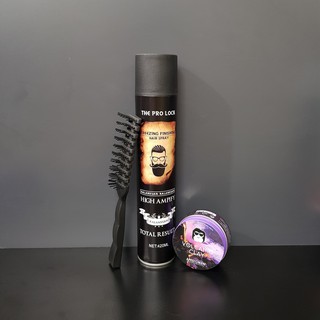 COMBO GÔM XỊT TÓC THE PRO LOCK 420 ML + Sáp Vuốt Tóc Nam