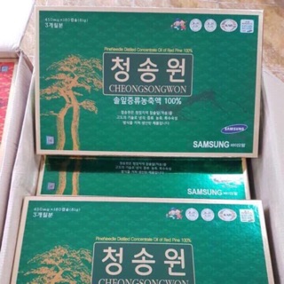 Tinh dầu thông samsung 180 viên