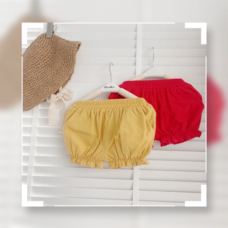 Bộ 2 dây hoạ tiết cherry cho bé gái 8-21kg