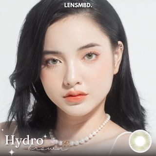 Lens kính áp tròng cận LENSMBD Hydro Brown màu nâu rêu tây