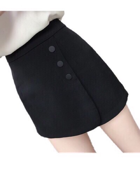 Quần giả váy chữ A phối cúc cho nữ | BigBuy360 - bigbuy360.vn