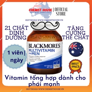 Hàng chuẩn Úc Vitamin tổng hợp cho Nam đàn ông - Blackmores Multivitamin thumbnail
