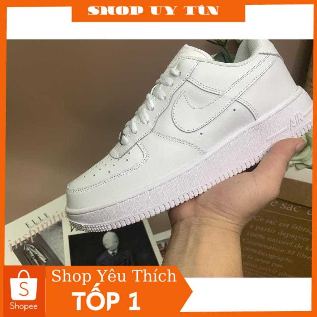 32(FREESHIP + ẢNH THẬT 1.1) Giày AF1 Force full trắng