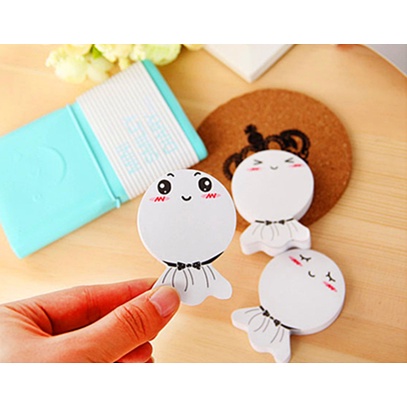 Combo 10 note chữ nhật, note các loại dễ thương nhiều mẫu khác nhau
