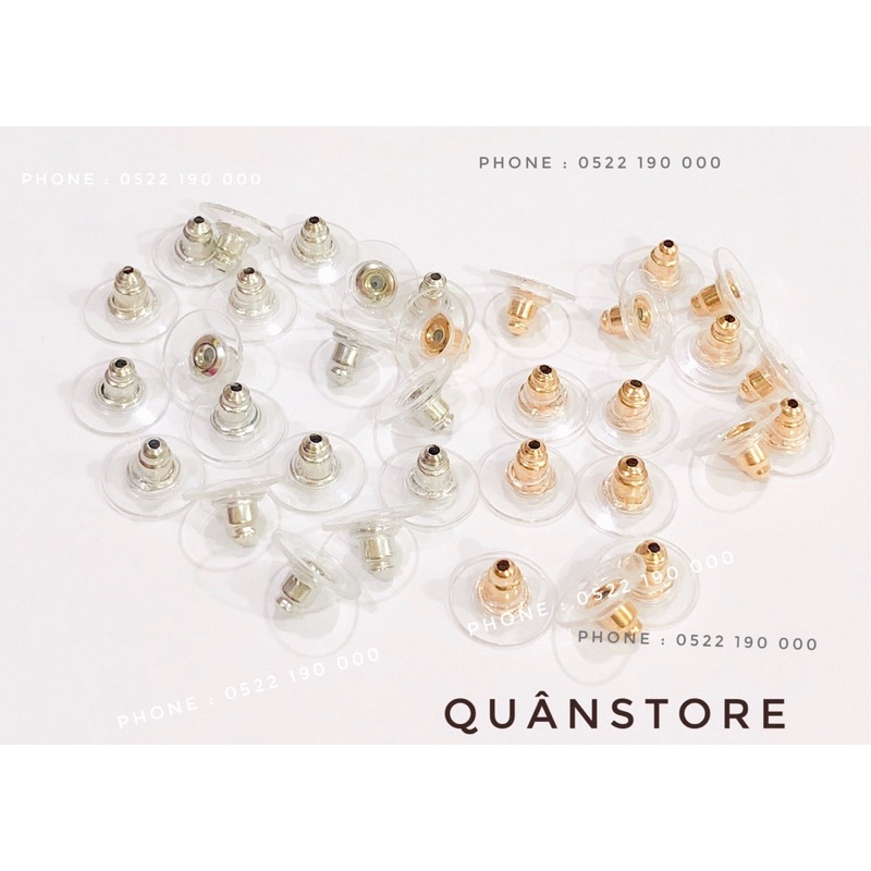 Chốt gài hoa tai nhìu mẫu