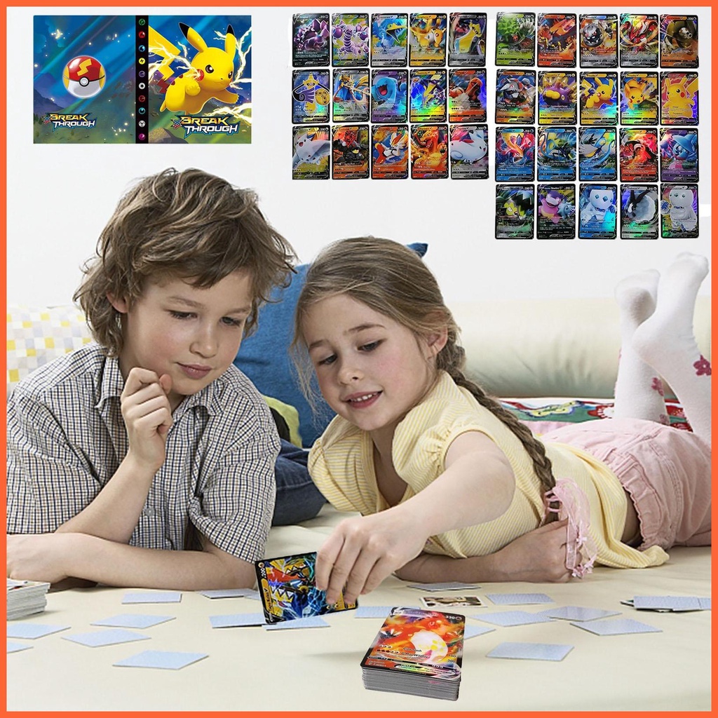Album Đựng Thẻ Bài Pokemon 240 Ngăn Cho Bé