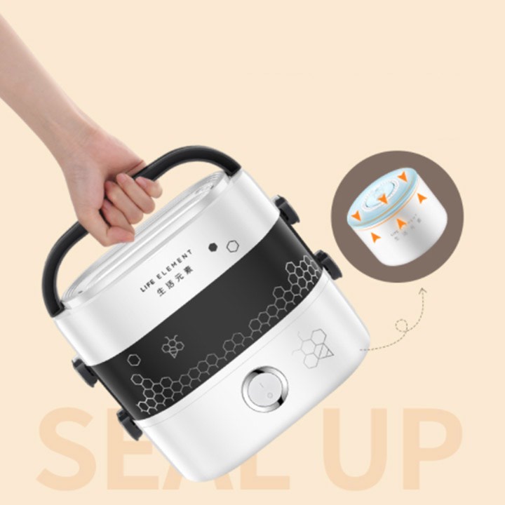HỘP CƠM GIỮ NHIỆT LIFE ELEMENT CÓ KHẢ NĂNG &quot;NẤU&quot; &amp; LÀM &quot;CHÍN THỰC PHẨM SIÊU NGON