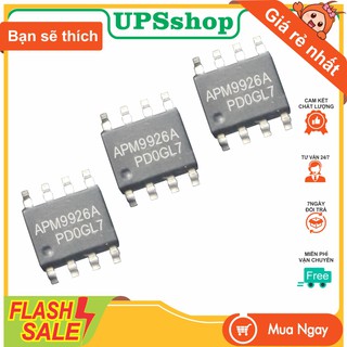 Chíp hai kênh Mosfet 9926A SMD Ứng dụng vào các mạch điện tử thay thế hoặc DIY