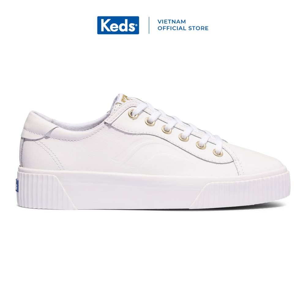 Giày Keds Nữ- Crew Kick Alto Leather- KD064602WH