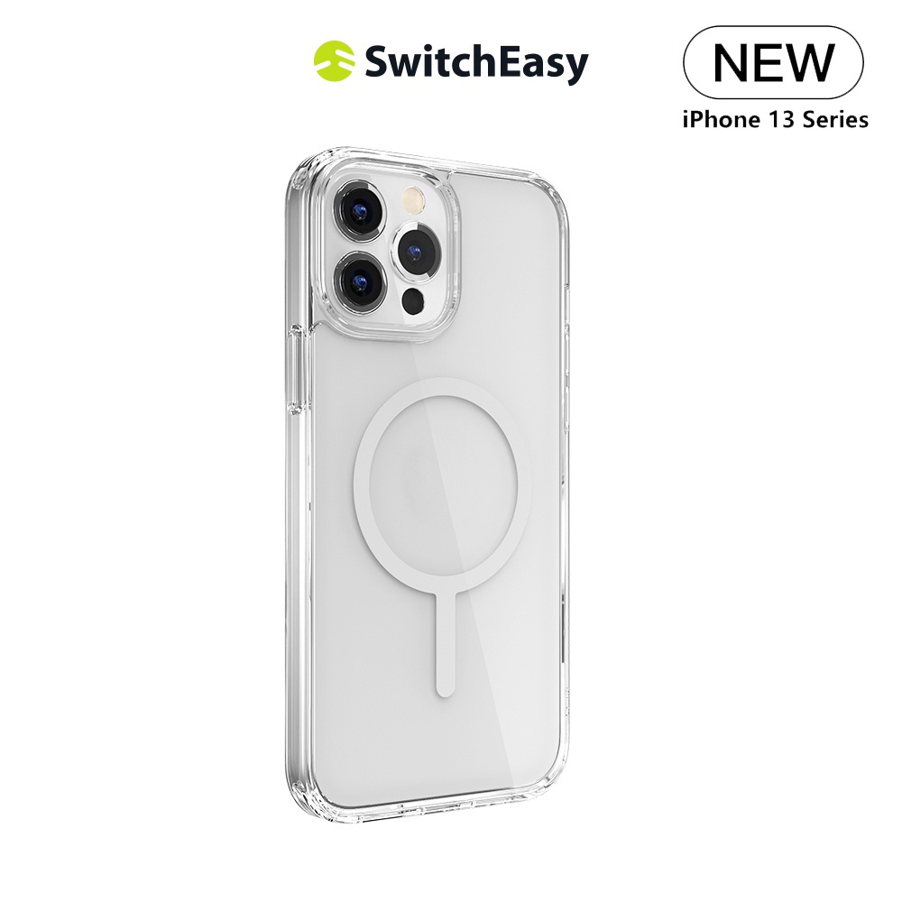 SwitchEasy  Ốp Điện Thoại Trong Suốt Chống Sốc MagSafe Cho 2021 iPhone 13 Pro 13 Pro Max