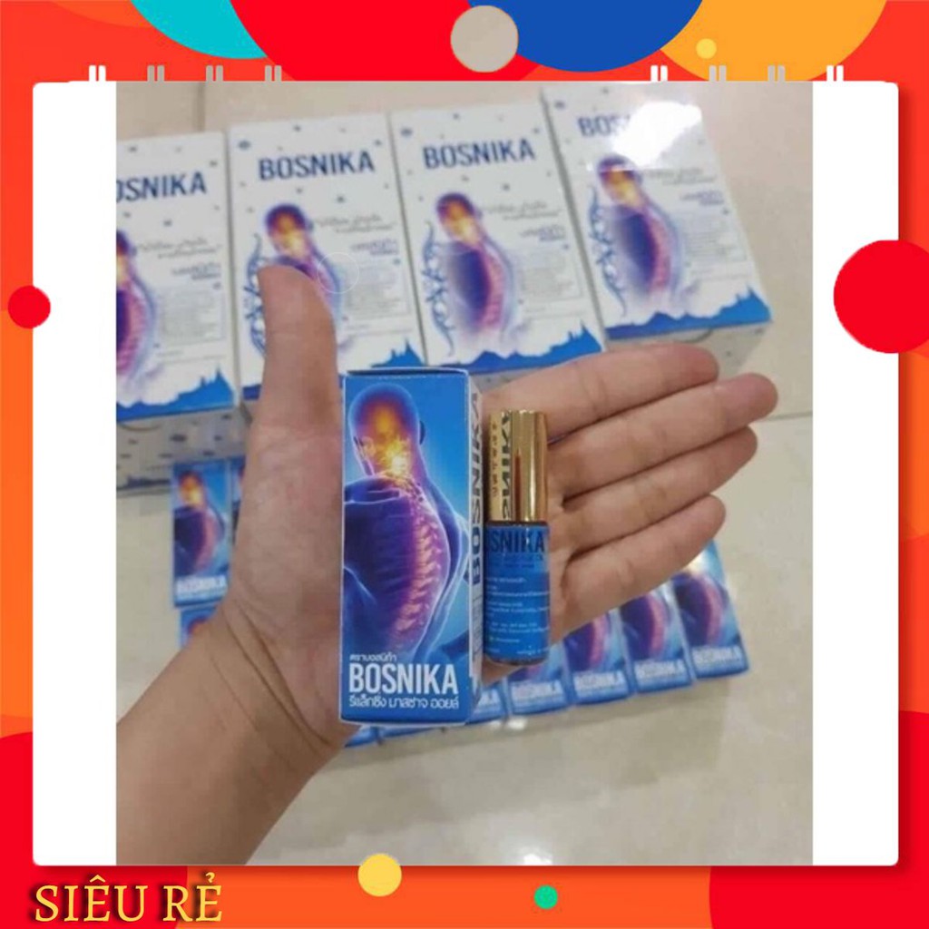 [New] Dầu Lăn Bosnika Chai 3ml