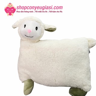Gối Bông Hình Con Cừu Cho Bé - 34 x 40 x 11cm