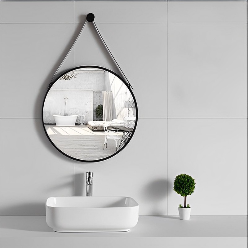 Gương Tròn Treo Tường Nhà Tắm Decor Trang Trí - Thiết Kế Hiện Đại Cao Cấp