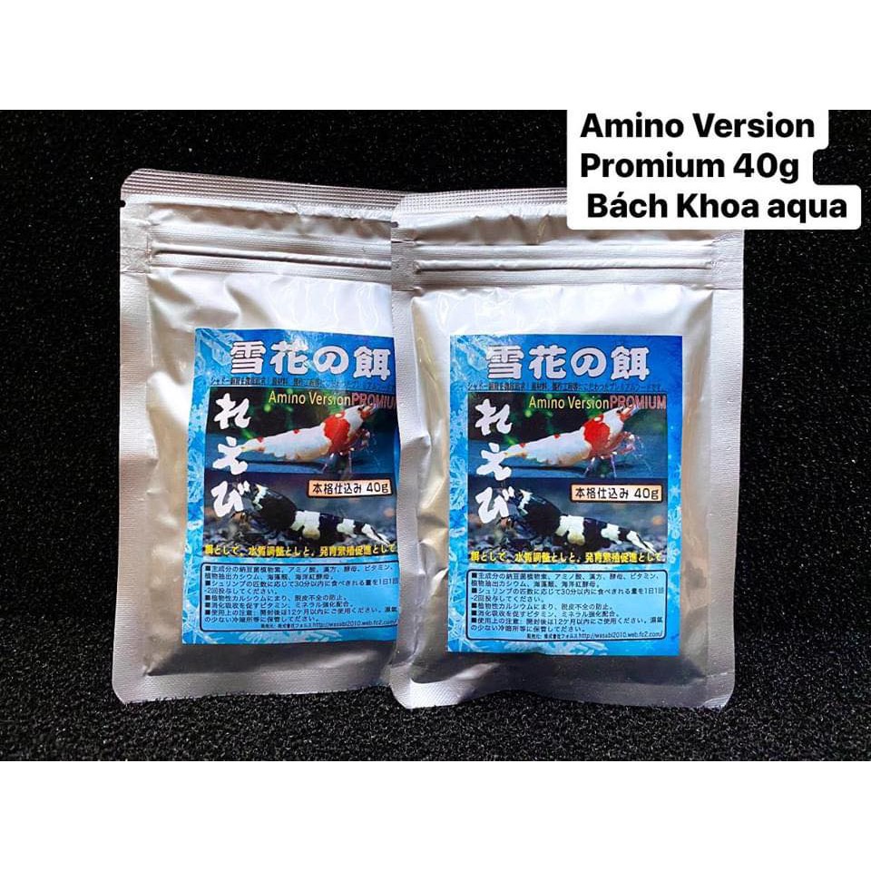 Thức ăn cho tép Amino Version Promium