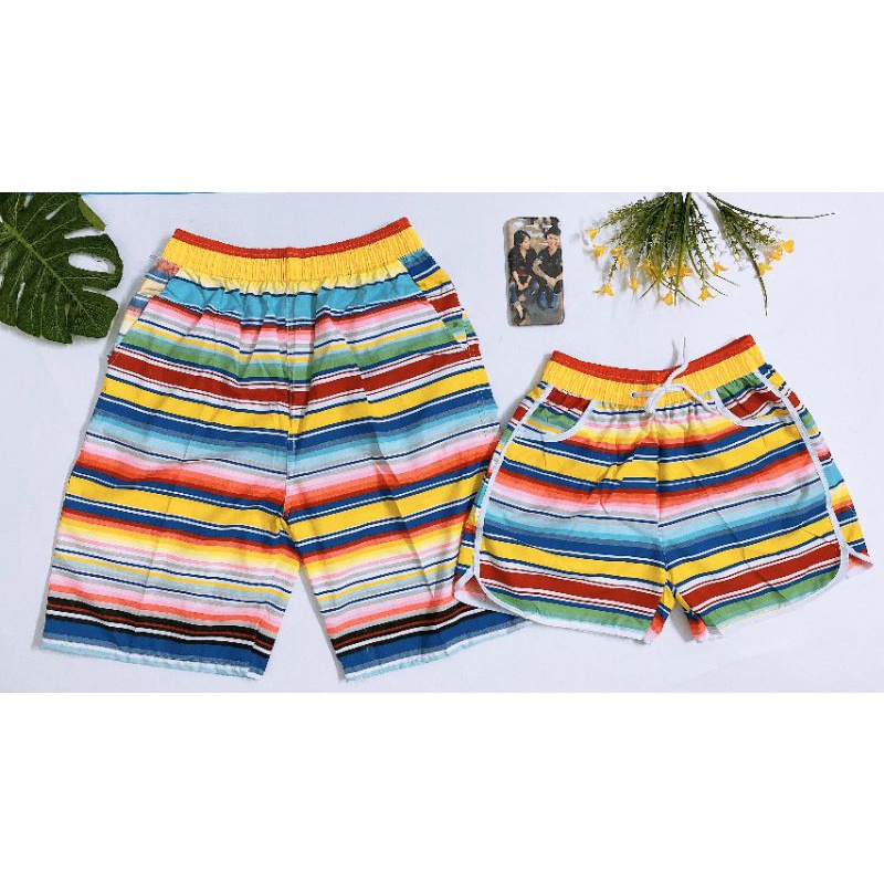 Quần Đôi Đi Biển, Đồ Đôi Đi Biển Nam Nữ, Cặp Quần Họa Tiết Nhiều Mẫu (Kèm Ảnh Thật) | BigBuy360 - bigbuy360.vn