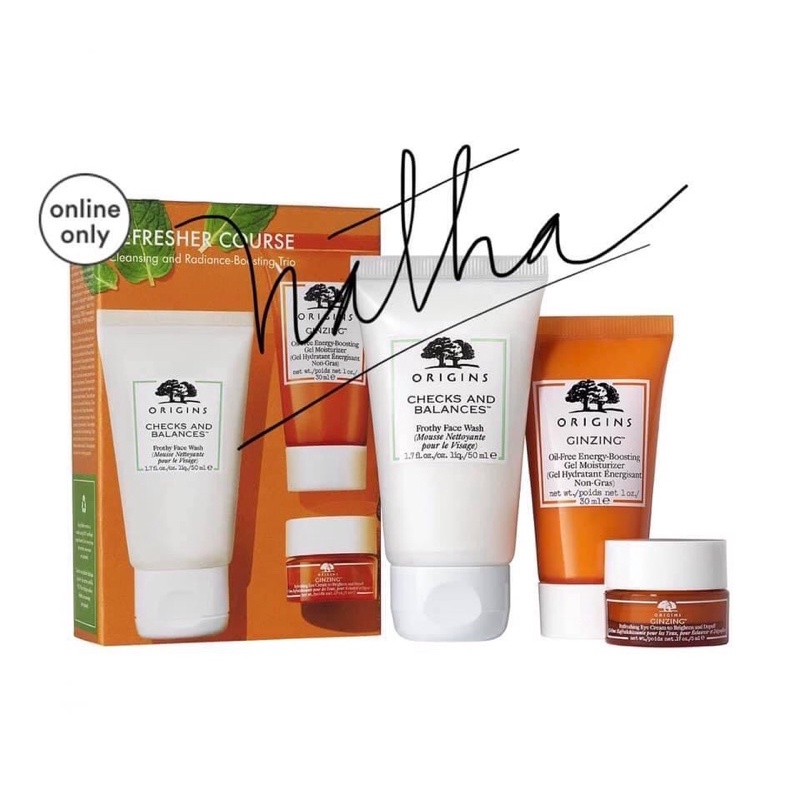 SET DƯỠNG DA ORIGINS REFRESHER COURSE