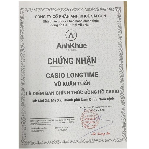 Đồng hồ Casio Huyền Thoại Nam nữ F-94, F-91, F-201 Chống Nước 5 ATM - Tuổi thọ Pin 7 [Bảo Hành 5 Năm]