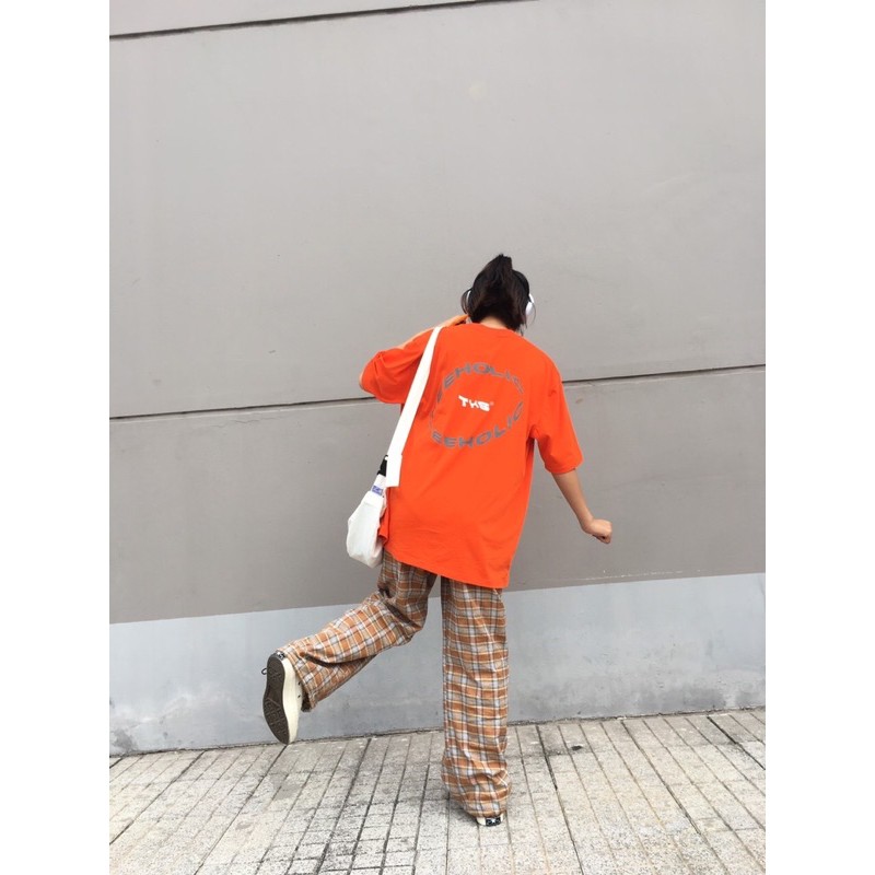 Áo Thun Phản Quang Logo TeeHolic - Màu Cam