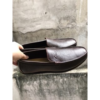 Giày Lười Nam Da Bò