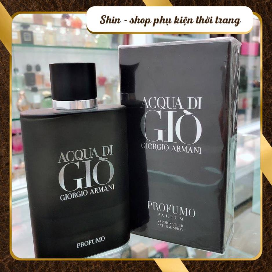 Nước hoa nam dầu thơm nam tính Giò Đen Profumo 100ml lưu hương lâu mạnh mẽ cuốn hút - BIBISHOP
