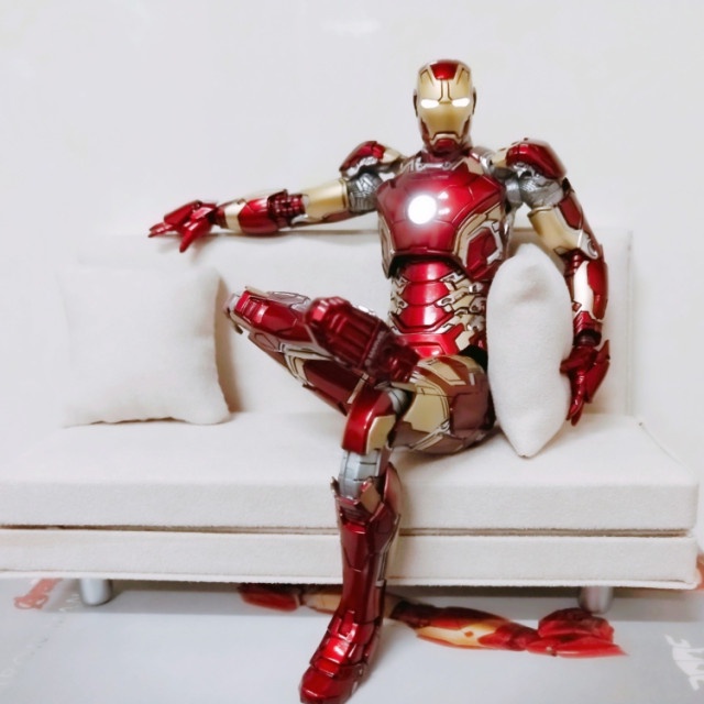 Tạm hết hàng mô hình chính hãng comicave iron man mk43 - ảnh sản phẩm 7